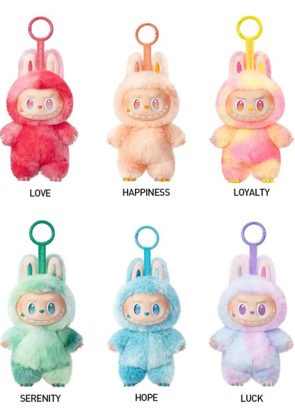 Orjinal Labubu Oyuncak Labubu Peluş Bebek Peluş Oyuncak Labubu Anahtarlık Model Bebek Labubu