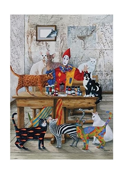 Puzzle Renkli Dünyam 1500 Parça Puzzle