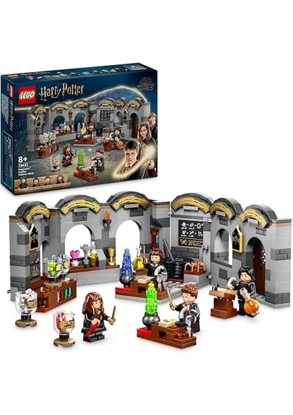 Harry Potter Hogwarts Şatosu: Iksir Dersi 76431-8 Yaş ve Üzeri Çocuklar Için Koleksiyonluk Yaratıcı Oyuncak Yapım Seti (397 Parça)