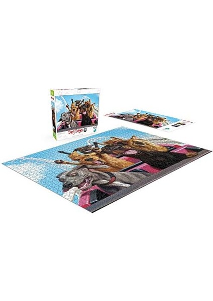 Games - Eğlence Kabuğunda Eğlence - 750 Parça Yapboz, Siyah