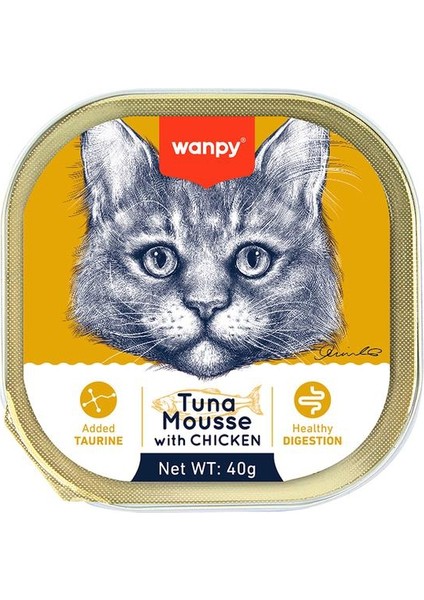 Kedi Alutray Yaş Mama 12X40GR (Ton-Ton,tavuk) modelleri