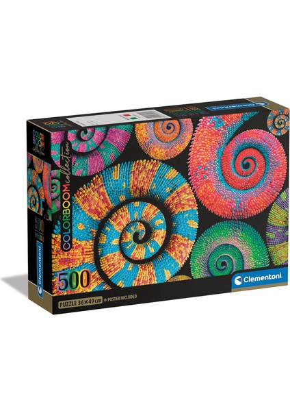 500 El. Compact Colorboom Curly Tails 35529