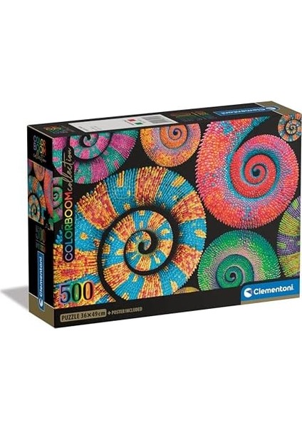 500 El. Compact Colorboom Curly Tails 35529