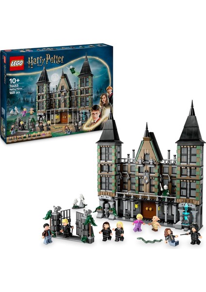 Harry Potter Malfoy Malikanesi 76453-10 Yaş ve Üzeri Çocuklar ve Yetişkinler Için Koleksiyonluk Yaratıcı Oyuncak Yapım Seti, Doğum Günü Hediyesi (1601 Parça)