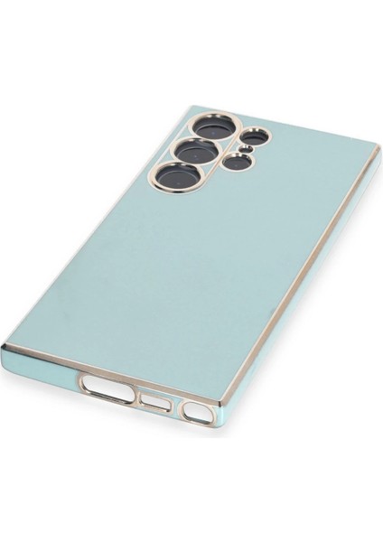 Samsung Galaxy S23 Ultra Kılıf Volet Silikon - Açık Yeşil indirimleri