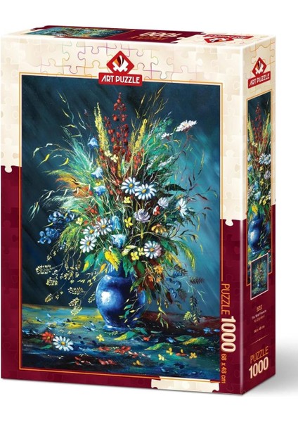 Puzzle Kır Çiçekleri 1000 Parça Puzzle
