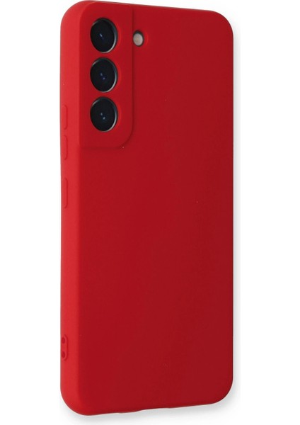 Samsung Galaxy S22 Plus Kılıf Nano Içi Kadife Silikon - Kırmızı fiyatları