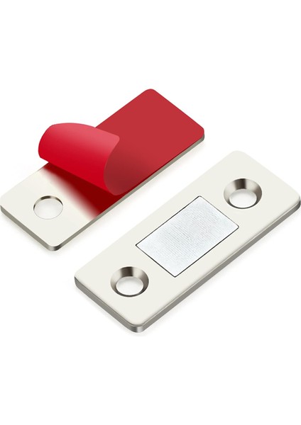 Paket Ultra Ince Dolap Kapısı Mandalı Paslanmaz Çelik Dolap Manyetik Kapı Yakalama Dolabı Mıknatısları Yapışkanlı Çekmece Mandalı Dolap, Mutfak Dolabı, Kapı Mıknatısı, Dolap, Gardırop Üzerine