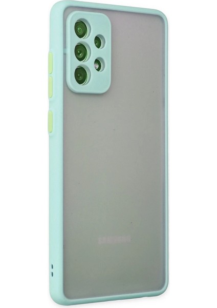 Samsung Galaxy A72 Kılıf Montreal Silikon Kapak - Turkuaz fiyatları