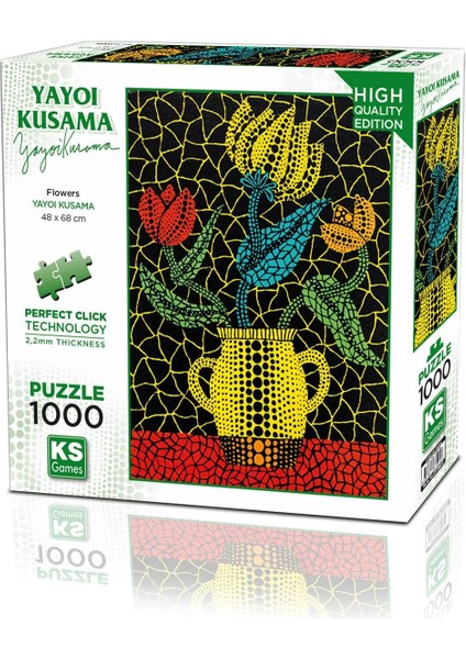 Games 1000 Parça Çiçekler Puzzle
