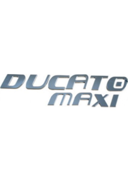 Arka Bagaj Yazisi Ducato Maxi 11