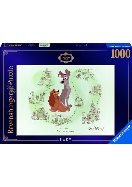 1000P Puz Wd Vaul Lady, Yapboz