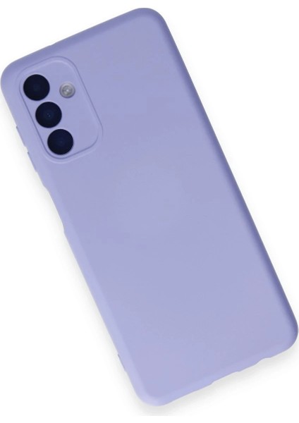 Samsung Galaxy A14 4g Kılıf Nano Içi Kadife Silikon - Lila modelleri