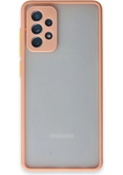 Samsung Galaxy A72 Kılıf Montreal Silikon Kapak - Pembe