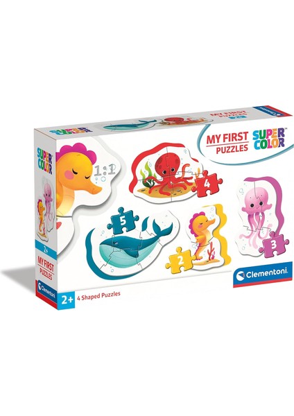 Moje Pierwsze Puzzle Sea Life