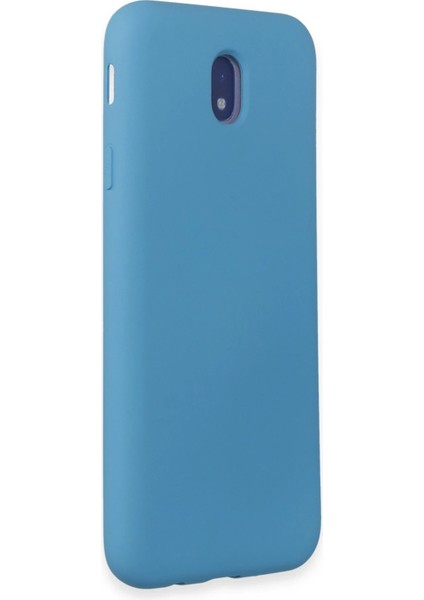 Samsung Galaxy J7 Pro / J730 Kılıf Nano Içi Kadife Silikon - Mavi fiyatları