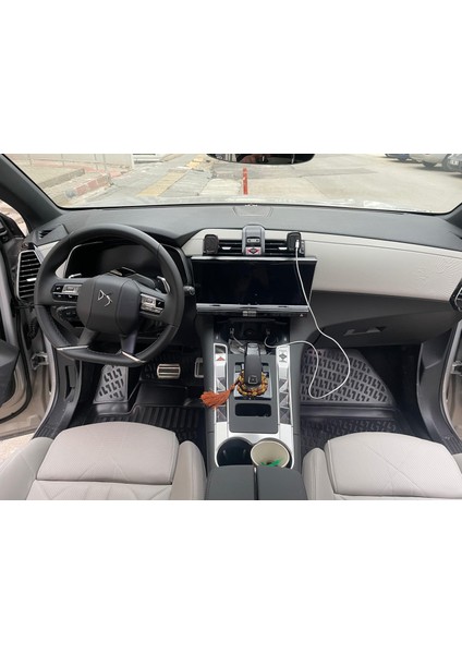 Cıtroen Ds7 Crossback 3D Siyah Havuzlu Paspas 2018 ve Sonrası