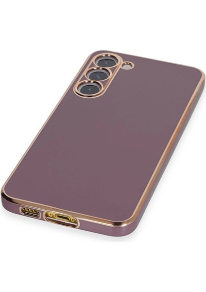 Samsung Galaxy S23 Kılıf Volet Silikon - Mor fırsatları