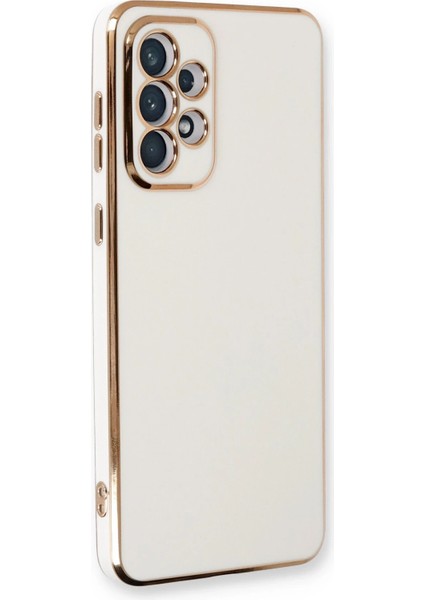 Samsung Galaxy A33 5g Kılıf Volet Silikon - Beyaz
