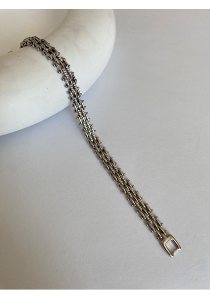 Xuping Zirkon Taşlı Silver Zincir Bileklik fırsatları