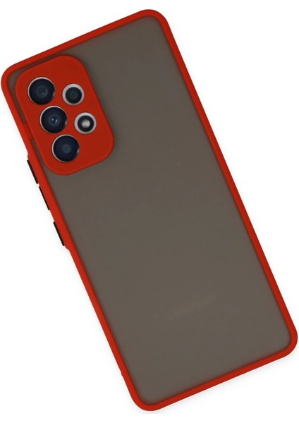 Samsung Galaxy A53 5g Kılıf Montreal Silikon Kapak - Kırmızı fiyatları