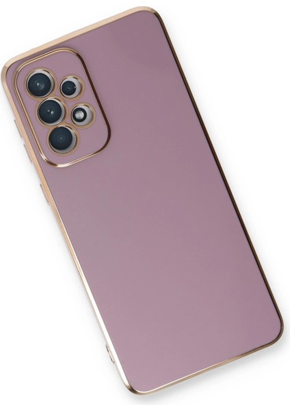 Samsung Galaxy A53 5g Kılıf Volet Silikon - Mor modelleri