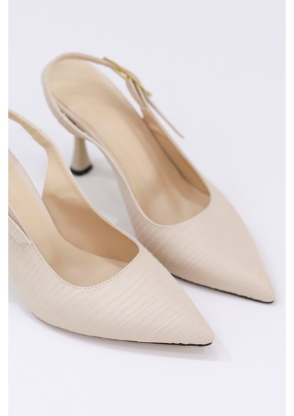 Dns 010 Ayarlanabilir Toka Detaylı Topuklu Ayakkabı modelleri