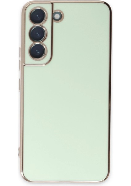 Samsung Galaxy S22 Plus Kılıf Volet Silikon - Açık Yeşil modelleri
