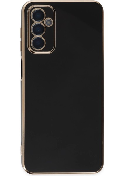 Samsung Galaxy A04S Kılıf Volet Silikon - Siyah
