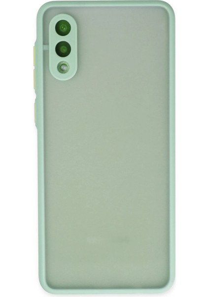 Samsung Galaxy A02 Kılıf Montreal Silikon Kapak - Turkuaz
