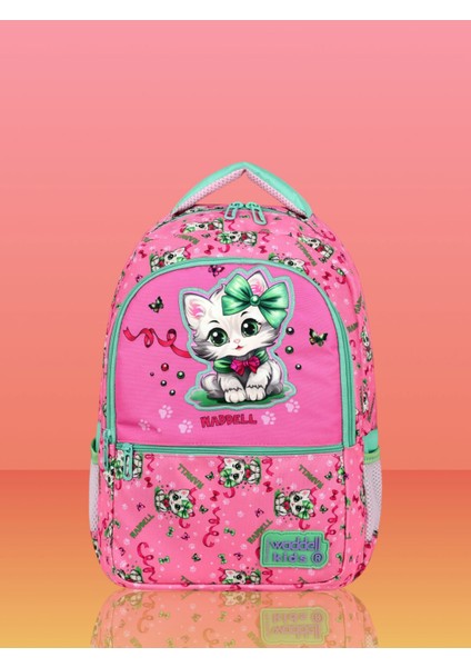 Lisanslı Çin Kedi Temalı, Sırt Destekli, Beslenme Çantalı, Ilkokul Çantası (25301) fiyatları