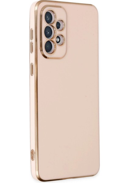 Samsung Galaxy A73 5g Kılıf Volet Silikon - Pembe modelleri