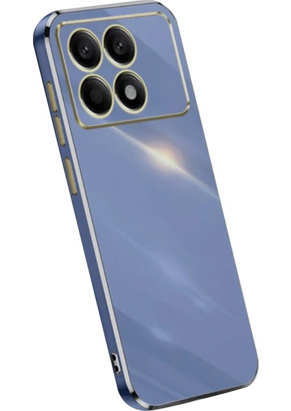 Xiaomi Poco X6 Pro Kılıf Volet Silikon - Mavi – Darbe Koruma