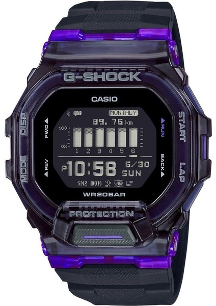 G-Shock GBD-200SM-1A6DR Erkek Kol Saati