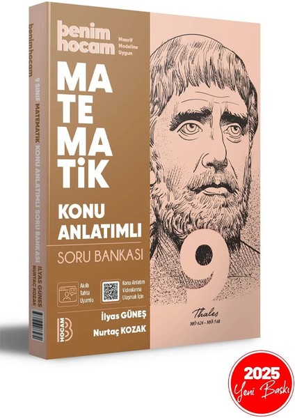 Benim Hocam Yayınları 2025 9. Sınıf Matematik Konu Anlatımlı Soru Bankası