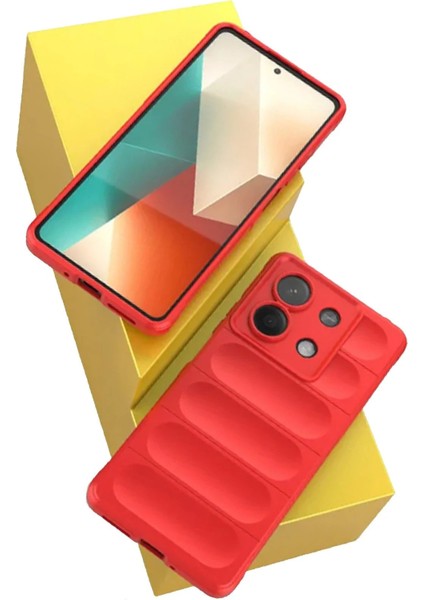 Xiaomi Poco X6 Kılıf Optimum Silikon - Mor – Darbe Koruma