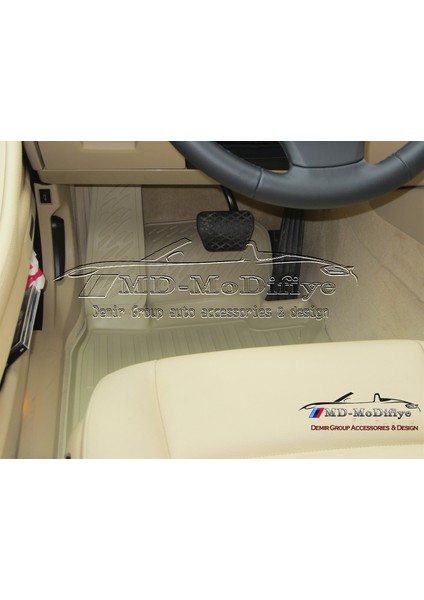 Bmw 5-Serisi E60 3D Bej Havuzlu Paspas 2003-2009 fiyatları