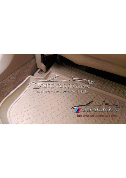 Bmw 5-Serisi F10 3D Bej Havuzlu Paspas 2009-2013 modelleri