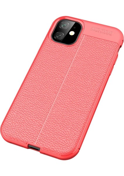 iPhone 11 Kılıf Auto Focus Kapak - Kırmızı – Darbe Koruma