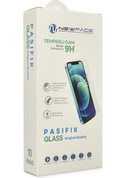 Xiaomi Redmi Note 8 Pro Pasifik Cam Ekran Koruyucu Aksesuar – Darbe Koruma