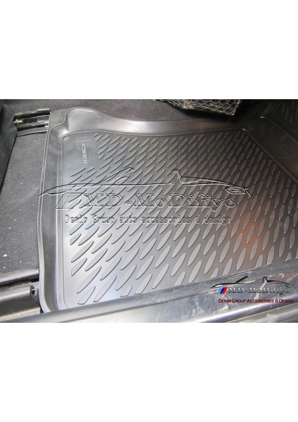 Bmw 5-Serisi E60 3D Siyah Havuzlu Paspas 2003-2009 modelleri