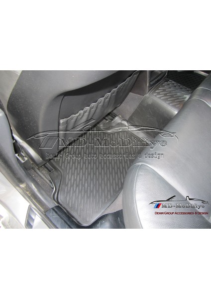 Bmw 5-Serisi E60 3D Siyah Havuzlu Paspas 2003-2009