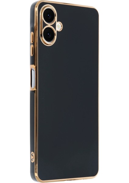 Samsung Galaxy A06 Kılıf Volet Silikon - Siyah