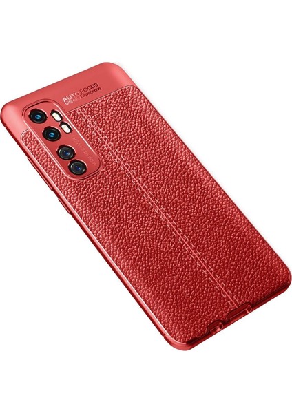 Xiaomi Mi Note 10 Lite Kılıf Auto Focus Kapak - Kırmızı – Darbe Koruma