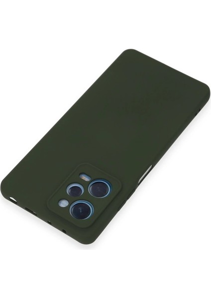 Xiaomi Redmi Note 12 Pro 5g Kılıf Nano Içi Kadife Silikon - Koyu Yeşil – Darbe Koruma