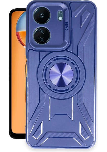 Xiaomi Redmi 13C Kılıf Lincoln Silikon - Lacivert – Darbe Koruma