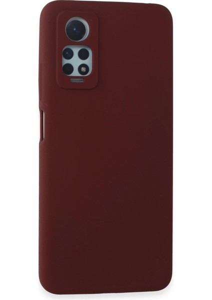 Xiaomi Redmi Note 12 Pro 4g Kılıf Nano Içi Kadife Silikon - Bordo – Darbe Koruma