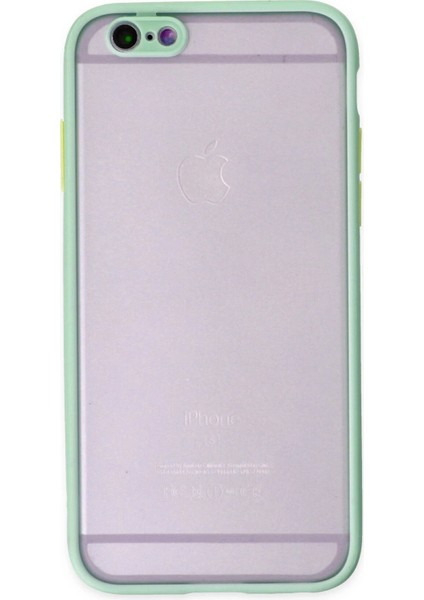 iPhone 6 Kılıf Montreal Silikon Kapak - Turkuaz – Darbe Koruma