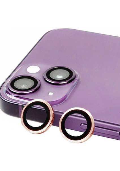 iPhone 15 Raze Metal Kamera Lens - Pembe – Kamera Koruma