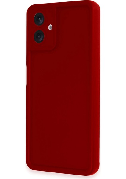 Samsung Galaxy A06 Kılıf Viera Silikon - Kırmızı – Darbe Koruma